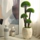 Simulated green plant bonsai mushroom tree office interior decoration hotel lobby ornaments simulated fake tree landscaping