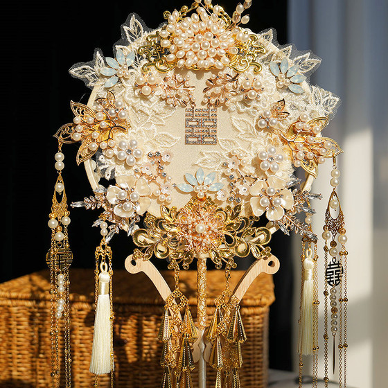 Chinese wedding fan