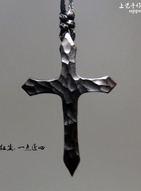 上觉手作愿原创纯手工陨石纹项链