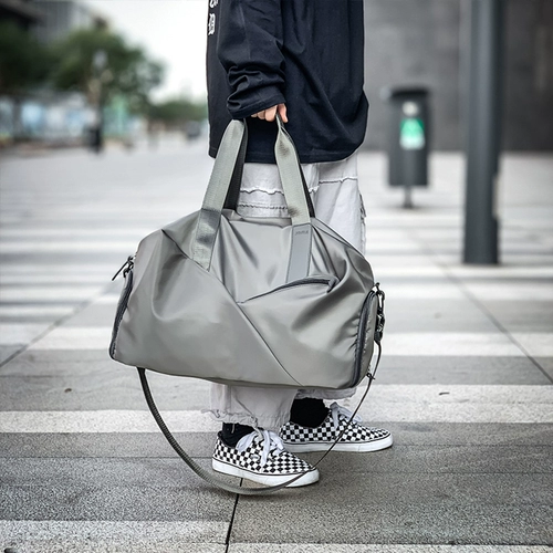 Сумка для путешествий с разделителями, спортивный рюкзак для тренировок, портативная багажная сумка для плавательных принадлежностей, вместительная и большая спортивная сумка на одно плечо