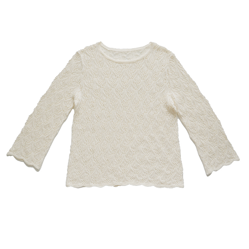 编织人生325雅白云清镂空套头衫材料包手工diy毛线春季薄款含教程,淘宝优惠券,粉丝福利购,淘宝优惠卷