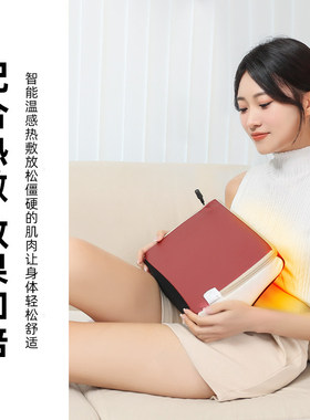 工厂直销颈椎按摩器加热背部颈部热敷肩颈多功能按摩颈椎枕腰部