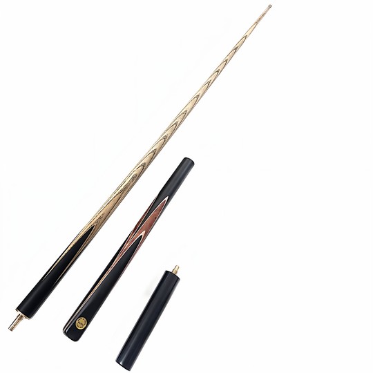 JDH牌加重台球杆小头斯诺克中式黑八8桌球杆铜头9MM10枪配件用品