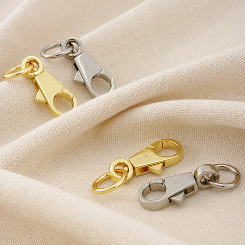 加厚凯莉款 肩带钩扣 锌合金勾扣手工DIY皮革皮具五金 包扣6968 - 图0