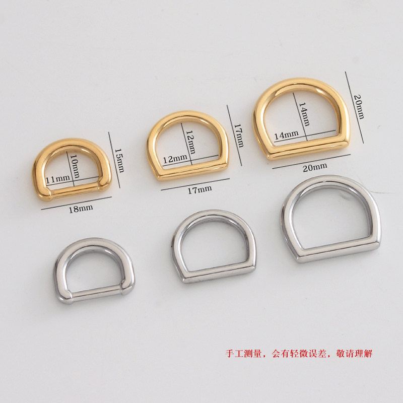 H家档次 不锈钢304精抛光D扣耳扣手工DIY皮具制作皮革五金 6973,淘宝优惠券,粉丝福利购,淘宝优惠卷