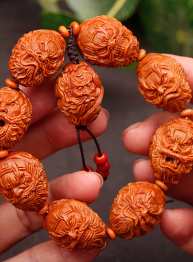 南工坊男女橄榄核民族风钟馗