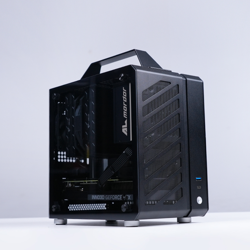 机械大师C24升级版C25小方糖R7 7800X3D 9800X3D/12600KF/14600KF RTX5060Ti/5070迷你台式电脑定制ITX小主机 - 图1
