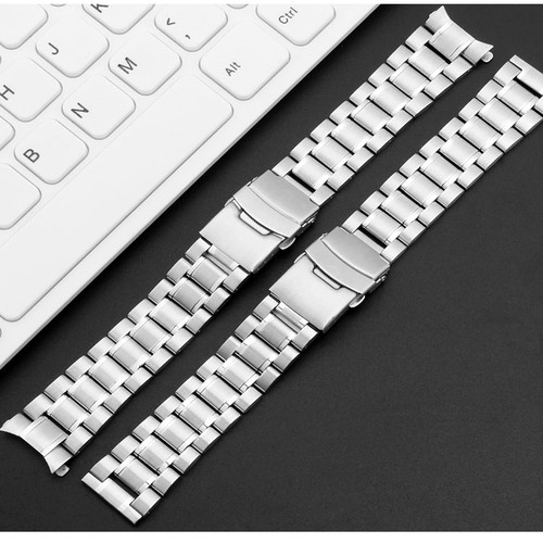 通用卡西欧表带钢带1374MTP1375/VD01剑鱼MDV106双保险扣实心钢带 - 图3