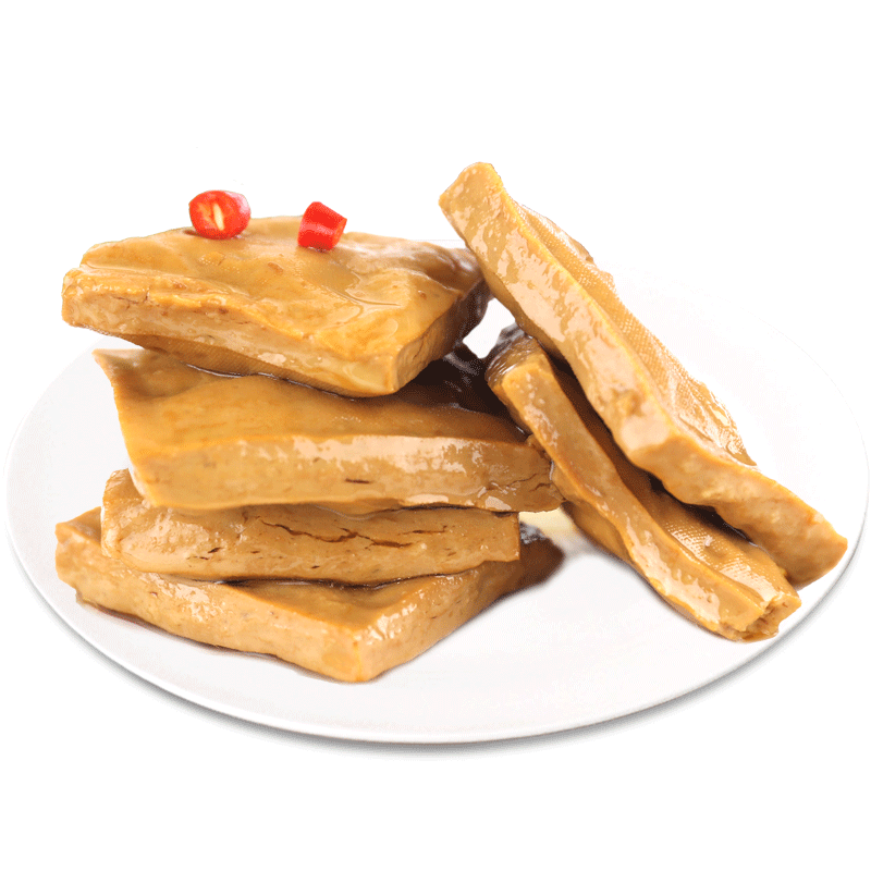 不老神气调装香辣卤味零食小吃锁鲜鸡汁豆腐干265g - 图2