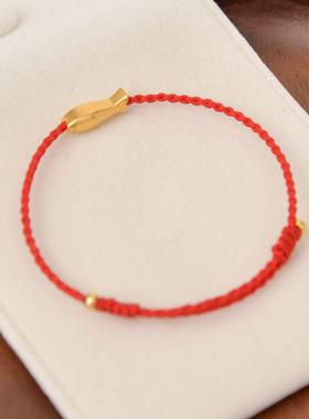 上岸手绳手链蜡线鸿运女生学生