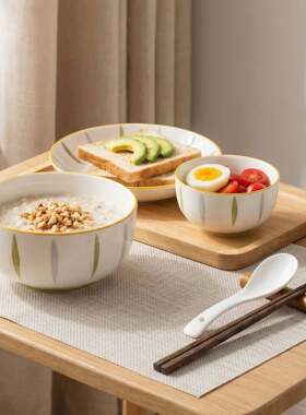 舍里一人食餐具5件套家用