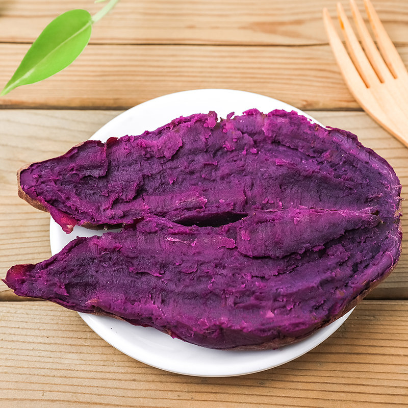 云南新鲜5斤农家自种蜜薯板栗红薯 展卉番薯