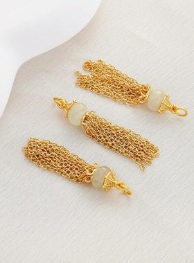 祢饰妮女士铜镀真金高保色吊坠