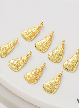 迷饰妮女合金包金保色吊坠