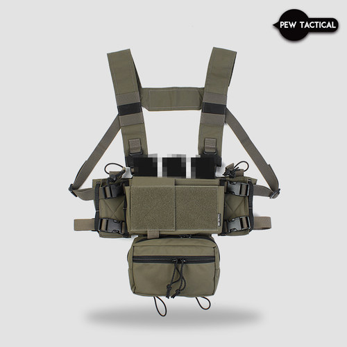 PEWTAC MK3 MK4 SS战术胸挂大全套 简配版主体 LV119面板500D消光 - 图0