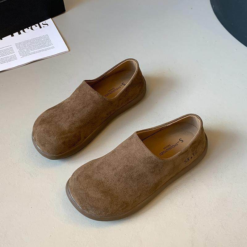 春季丑萌小土豆勃肯鞋女2026新款平底单鞋懒人一脚蹬软底豆0116z,淘宝优惠券,粉丝福利购,淘宝优惠卷