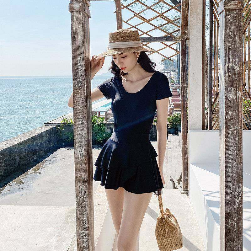 泳衣女2026新款微胖显瘦遮肚保守春夏裙式连身0125w,淘宝优惠券,粉丝福利购,淘宝优惠卷