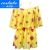 Cặp đôi mới CORTUBO mẫu đồ bơi thời trang khí chất bảo thủ quần ba mảnh đi biển suối nước nóng cặp đôi đồ bơi - Vài đồ bơi đồ đi biển cho cặp đôi Vài đồ bơi