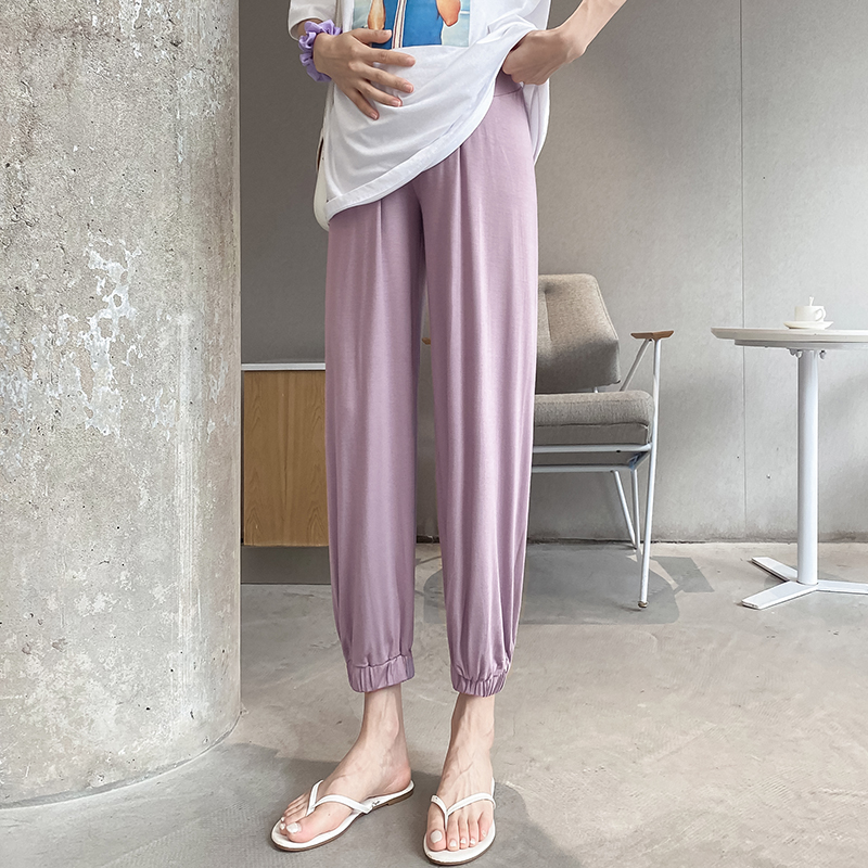 孕妇裤子夏季洋气孕妇外穿打底裤 珂娅奴孕妇打底裤