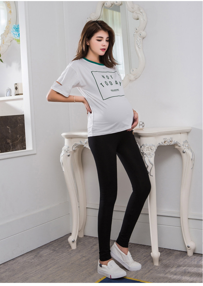 孕妇裤秋冬季外穿秋装九分裤长裤 珂娅奴孕妇打底裤