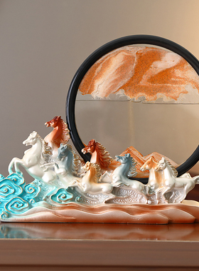 嘉彩树脂装饰现代客厅