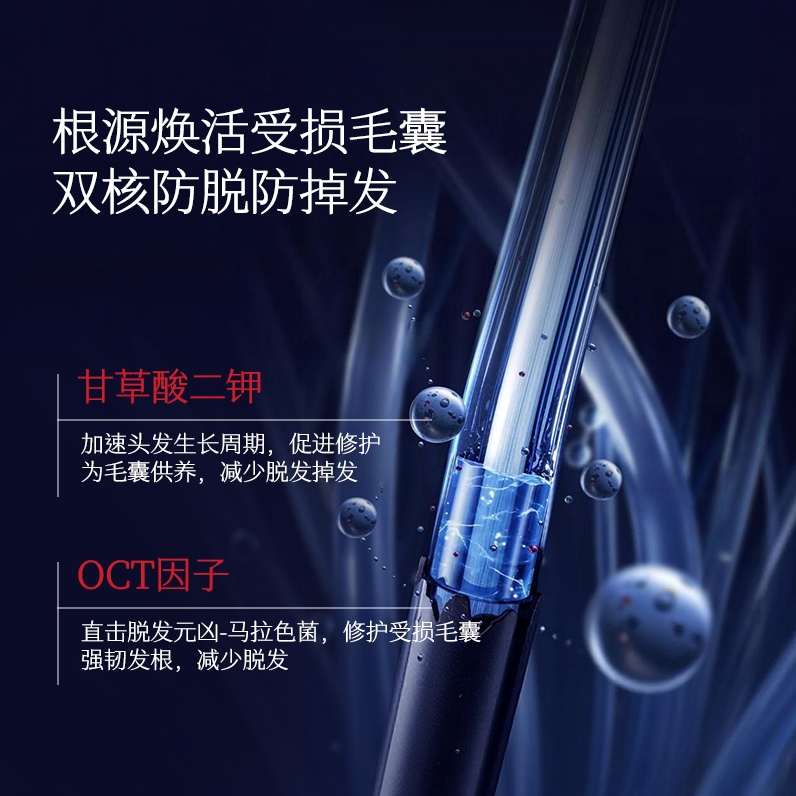 Aderans爱德兰丝洗发水护发素防掉健发脂溢性控油去屑无硅油套装