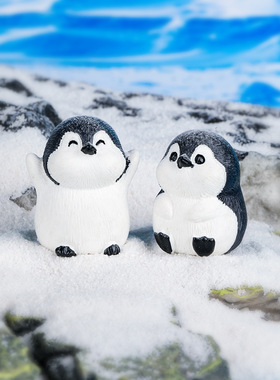 微景观创意可爱北极熊 diy装饰品小礼品生态瓶汽车摆件桌面小摆件