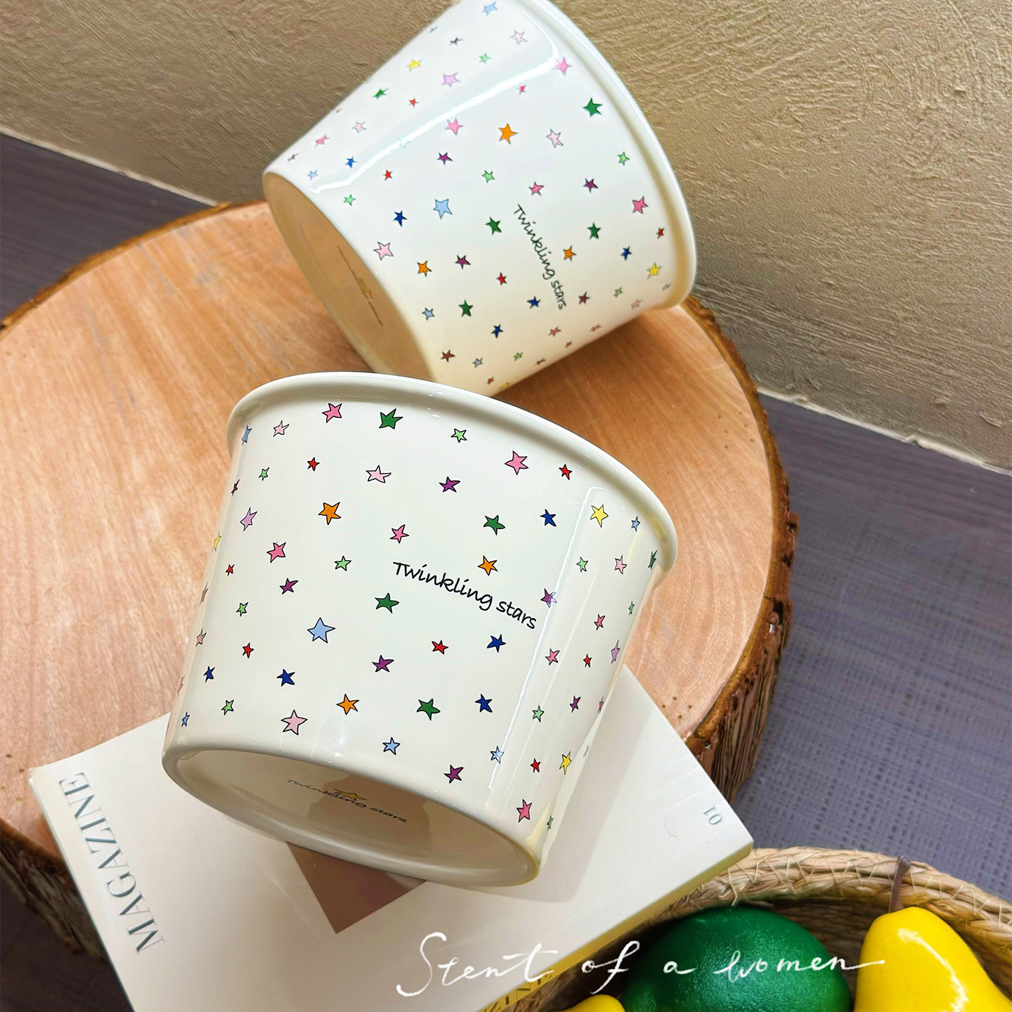 赵露思同款漂亮碗少女星星泡面桶家用汤面泡面碗零食沙拉大容量碗,淘宝优惠券,粉丝福利购,淘宝优惠卷