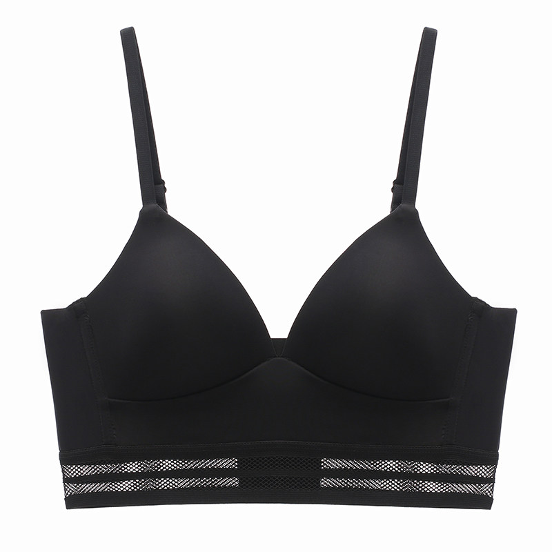 香港大胸显小神器无钢圈薄款内衣 诗叶文胸