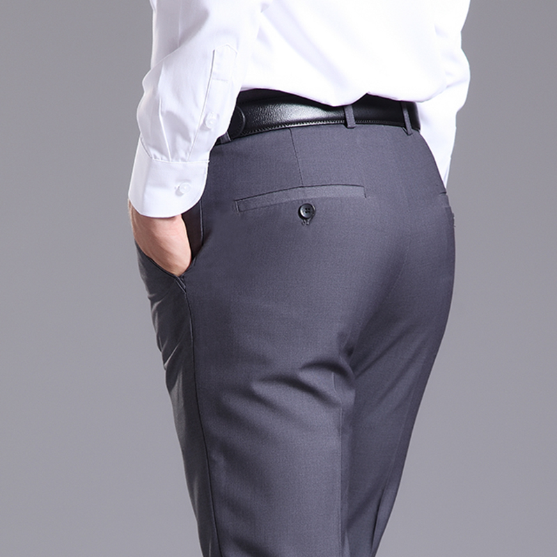 职业修身韩版男士上班黑色工作裤 硕盛西裤