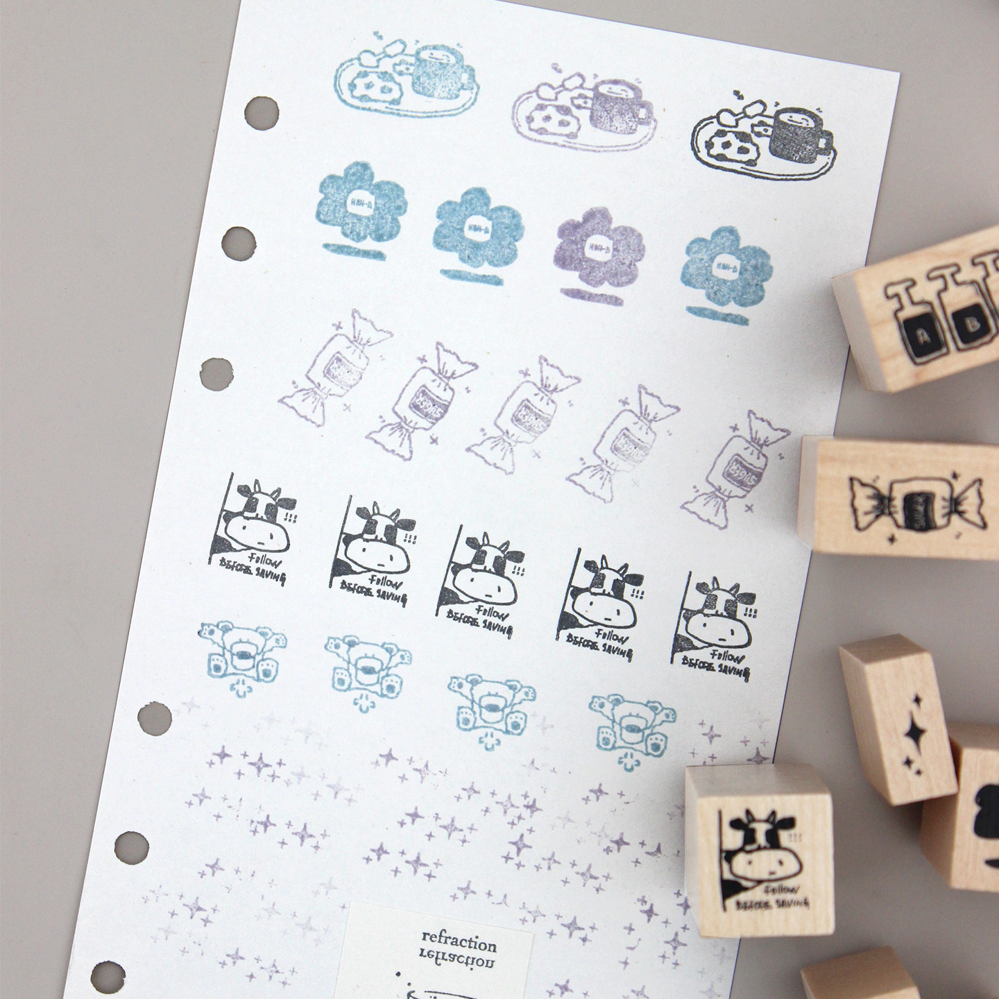 moodtape糖果星星动物基础mini小木质印章印章橡皮章mood可爱手帐,淘宝优惠券,粉丝福利购,淘宝优惠卷