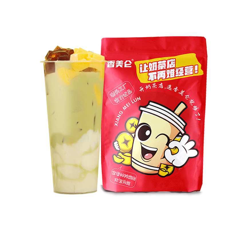香美仑1kg益禾蜂蜜冻奶茶茉莉绿茶冻水晶果冻堂寒天爱玉冻粉茶冻 - 图3