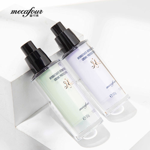 mecafour/蜜卡佛官方正品水漾隔离霜紫色妆前打底遮瑕提亮肤色 - 图2