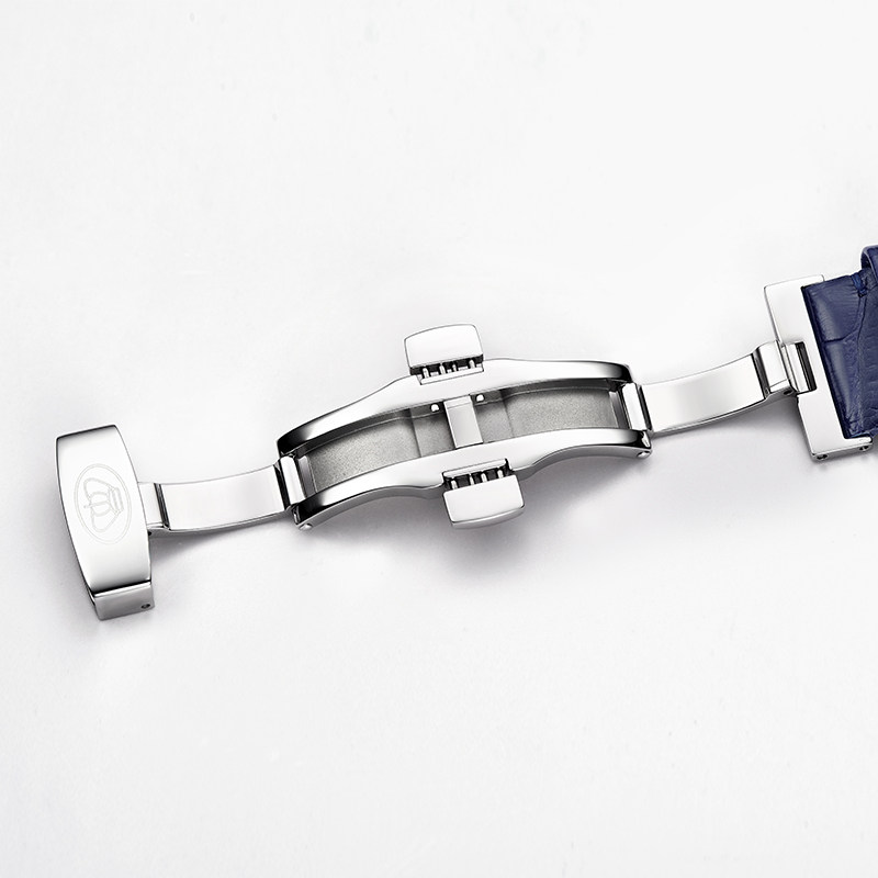 轮时代自动男士镂空防水时尚天王表 天王天唯雅国产腕表