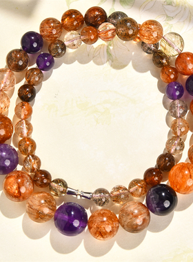 超七套装手链项链耳钉三件套百搭