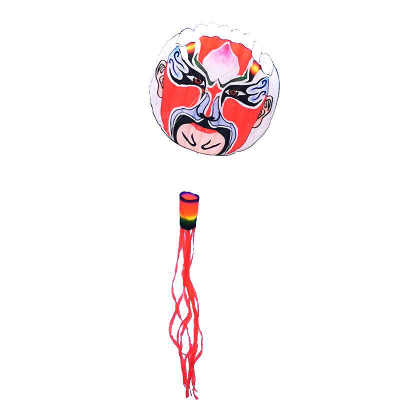 2023新款软体八卦京剧脸谱风筝软体3D立体无骨网红风筝