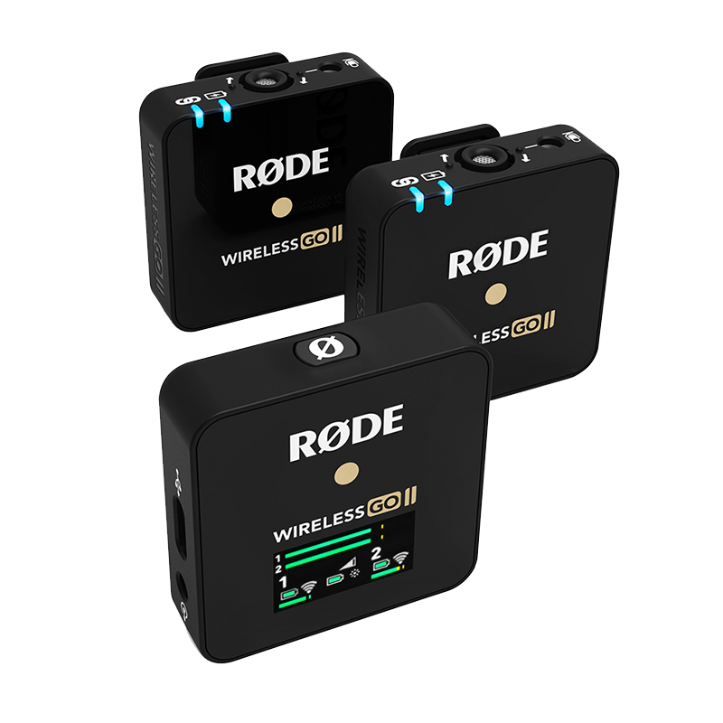 RODE罗德 WIRELESS GO II无线麦克风小密蜂2代领夹式主播直播收音-图1