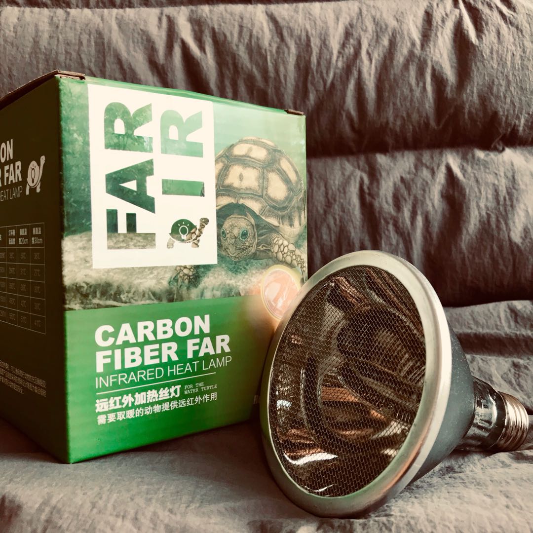 爬虫加热灯节能碳纤维夜灯陆龟蜥蜴变色龙饲养箱红外加热器防烫 - 图2
