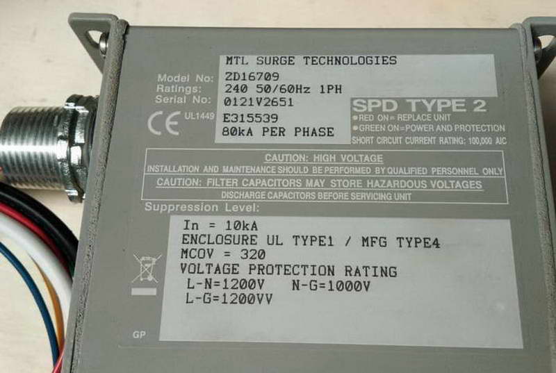 英国MTL Zone Defender Pro ZD16709 240V交流脉冲浪涌电压保护-图1