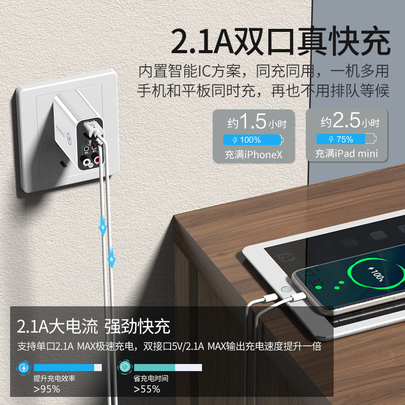 蓝牙5.0适配器老式音箱响功放带蓝牙 电脑主机笔记本连接蓝牙音箱