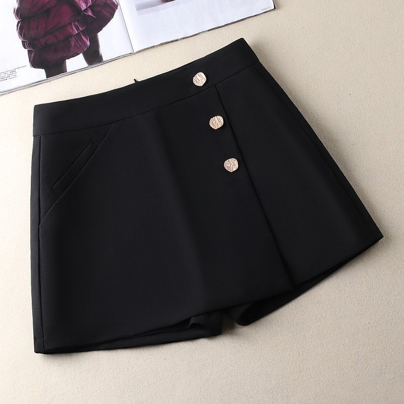 白色短裤裙夏季2022新款高腰裙裤 佐帕莎休闲裤