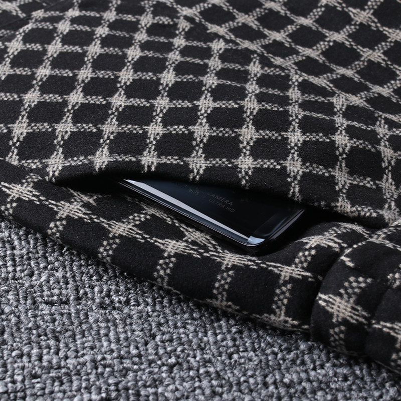 丝绒格子a字秋冬2021年新款半身裙 佐帕莎半身裙