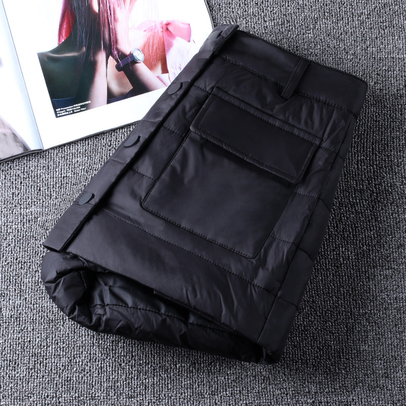 高腰短裤羽绒棉2021秋冬季休闲裤 佐帕莎休闲裤