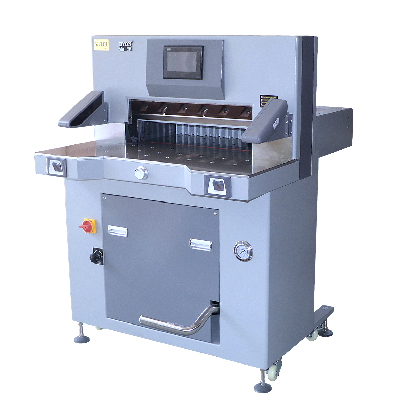宝预6810L液压切纸机重型全自动程控切纸机大型智能裁纸刀印刷厂-图2