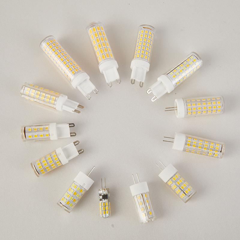 g4led节能灯珠220V超高亮12VG9插泡插脚室内小插泡12W三色变光 - 图0