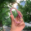 Tidal stone Shujulai cherry blossom pink pendant 108