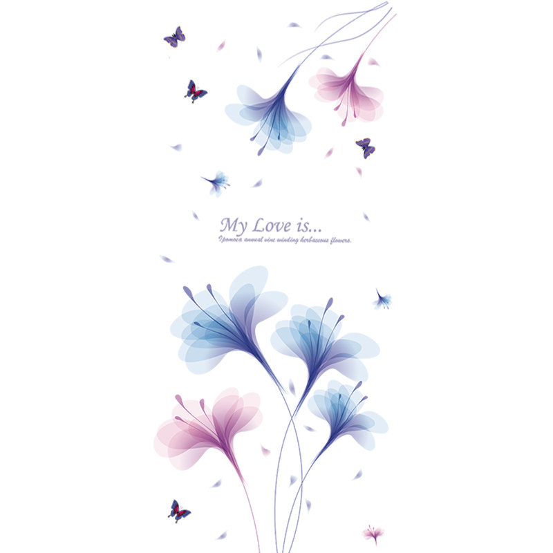 创意立体3d贴纸装饰门上壁纸自粘墙贴