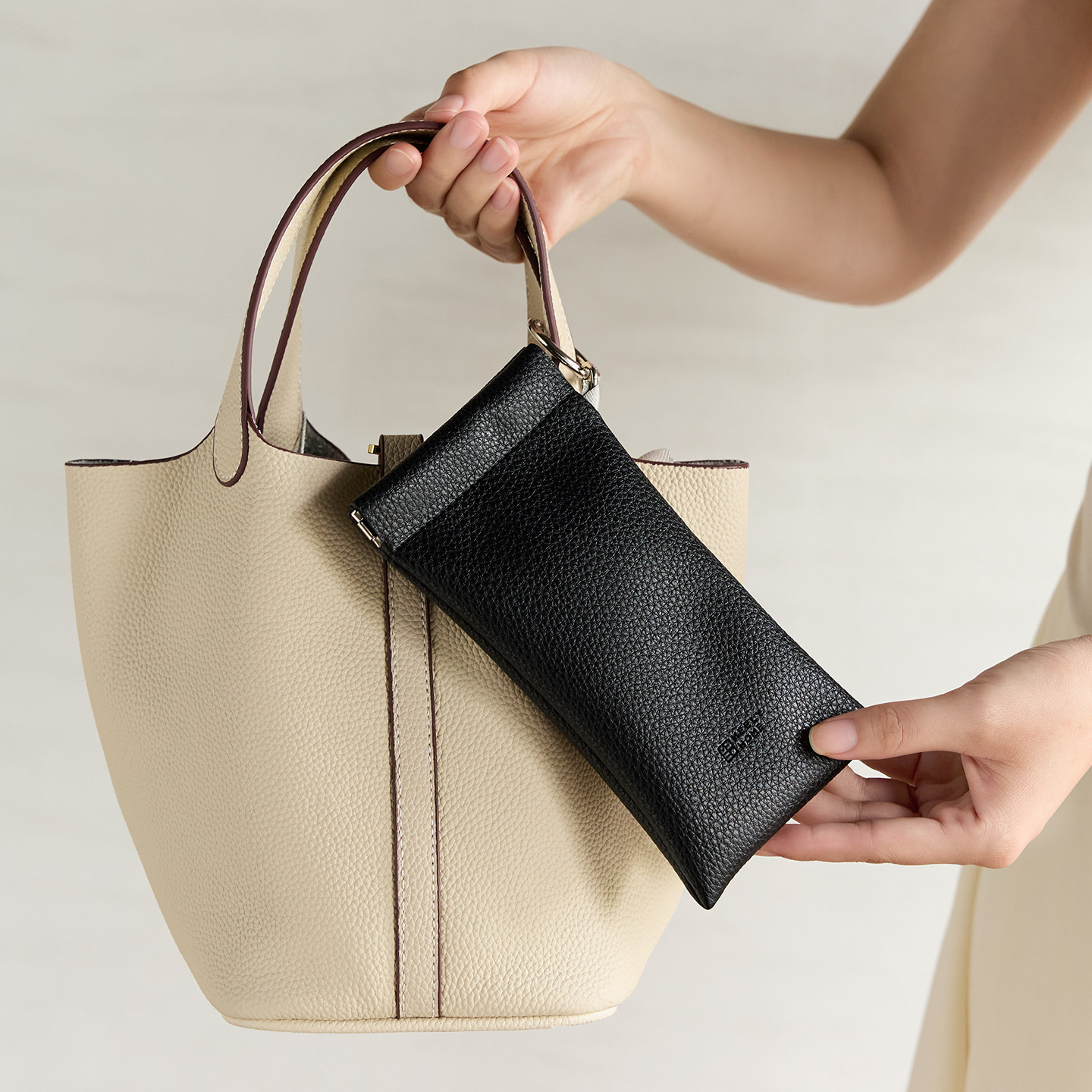 米立风物自动闭合墨镜太阳镜皮革保护收纳盒便携弹片收纳包眼镜袋,淘宝优惠券,粉丝福利购,淘宝优惠卷