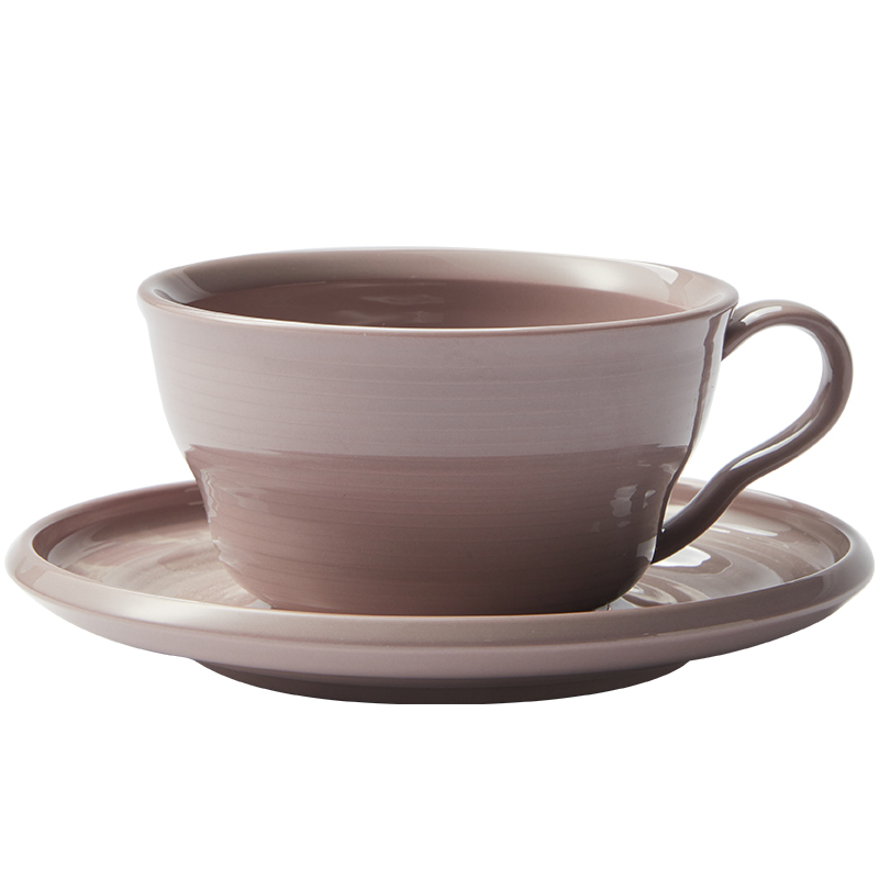 米立风物咖啡杯陶瓷茶杯家用轻奢下午茶杯子简约精致咖啡杯碟套装 - 图3