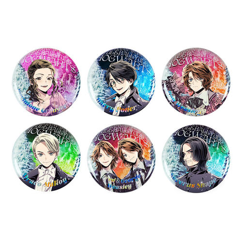 正版哈利波特吧唧马尔福德拉科周边徽章斯内普谷子赫敏胸针马口铁 - 图3